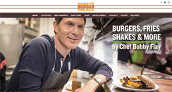 Desktop Screenshot of bobbysburgerpalace.com